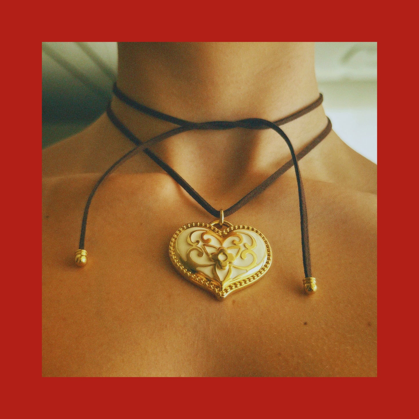 BOHO WHITE — CHOKER