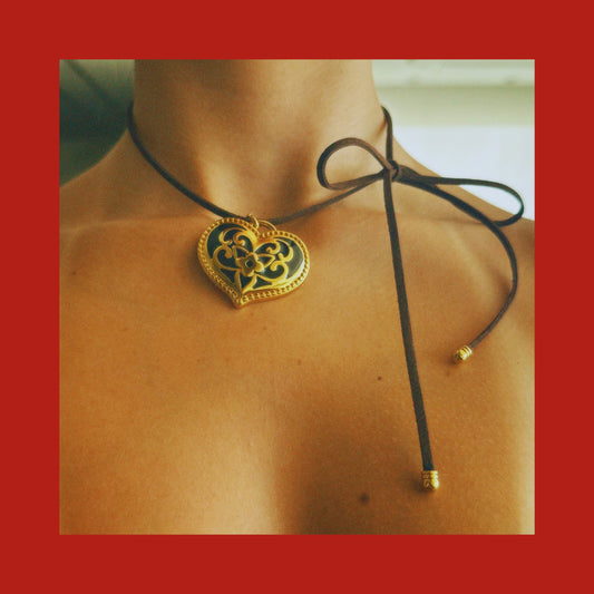 BOHO BLACK — CHOKER